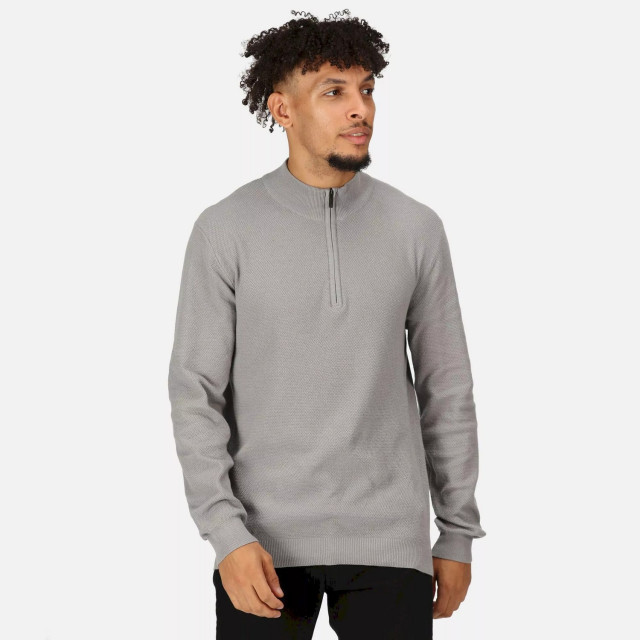 Regatta Heren keaton gebreide trui UTRG8433_stormgrey large