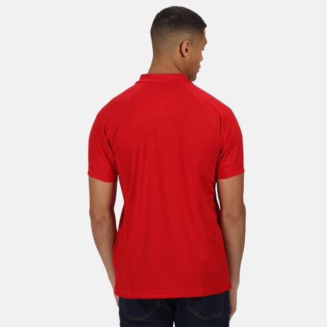 Regatta Professioneel heren coolweave poloshirt met korte mouwen UTRG2161_classicred large