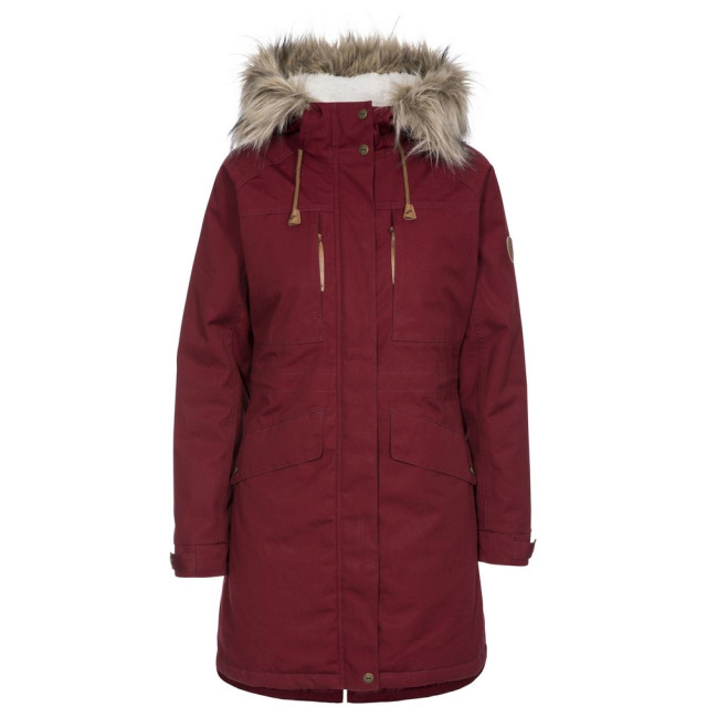 Trespass Dames faithful waterdichte jas UTTP4818_merlot large