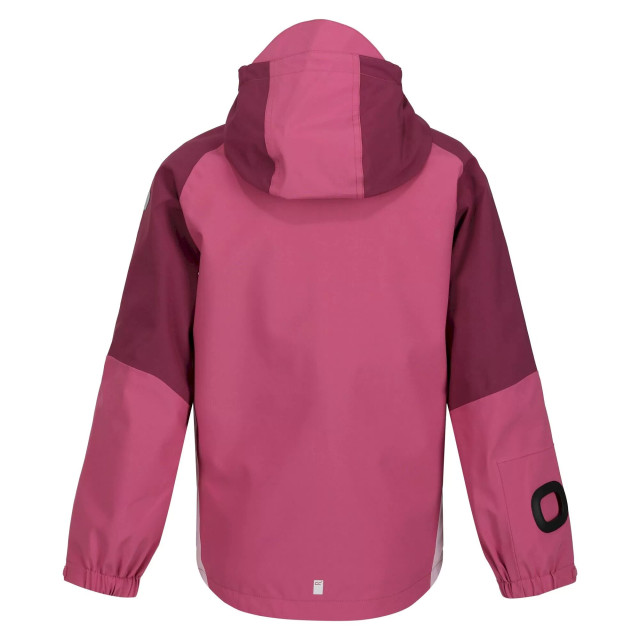 Regatta Kinderen/kinderen hydrate vii 3 in 1 waterdichte jas UTRG8217_violetamaranthhaze large