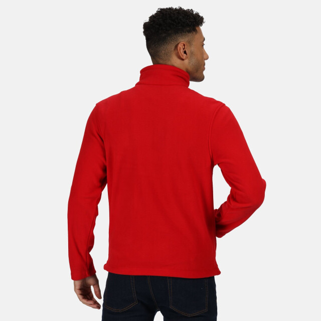 Regatta Heren plain micro fleece full zip vest (lite laag) UTRG1551_classicred large