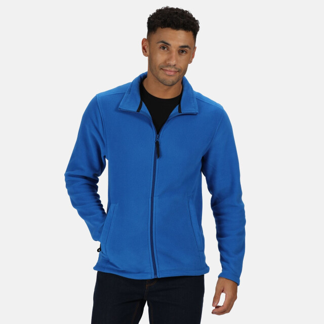 Regatta Heren plain micro fleece full zip vest (lite laag) UTRG1551_oxfordblue large