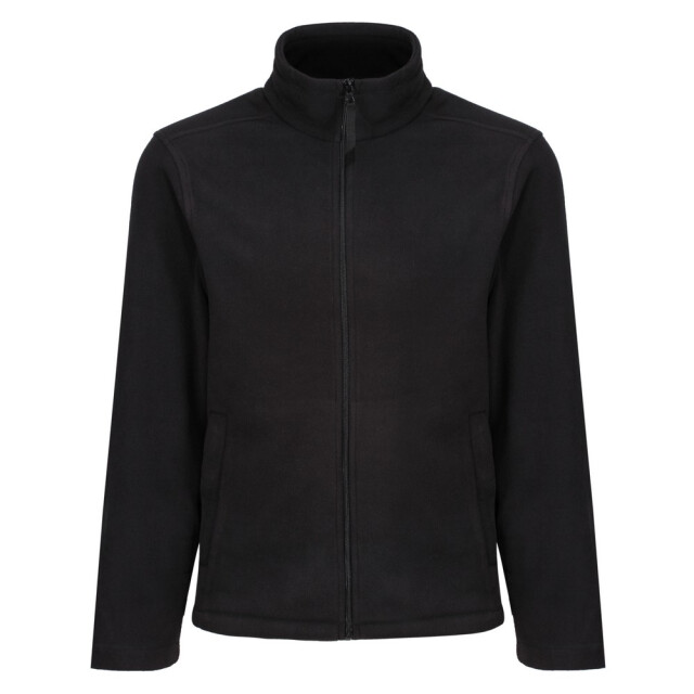 Regatta Heren plain micro fleece full zip vest (lite laag) UTRG1551_black large