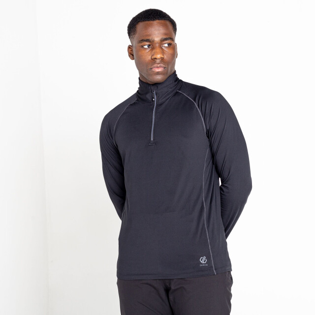 Dare2b Heren fuser core stretch half zip thermo top UTRG7265_black large