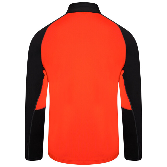 Dare2b Heren fuser core stretch half zip thermo top UTRG7265_amberglowblack large