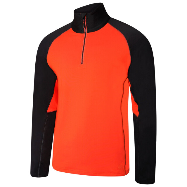 Dare2b Heren fuser core stretch half zip thermo top UTRG7265_amberglowblack large