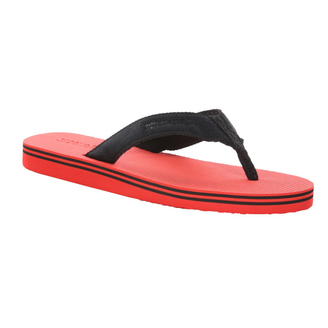 Regatta Heren rico teenslippers UTRG3460_trueredblack large