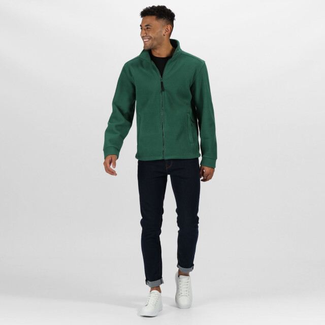 Regatta Heren thor 300 full zip fleece vest UTRG1533_bottlegreen large