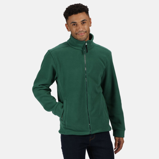 Regatta Heren thor 300 full zip fleece vest UTRG1533_bottlegreen large