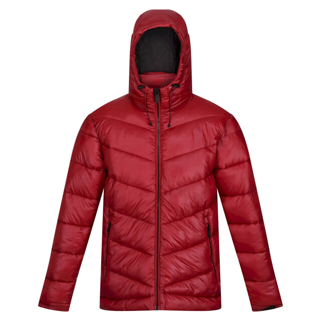Regatta Heren toploft ii gewatteerde jas met capuchon UTRG8135_darkred large