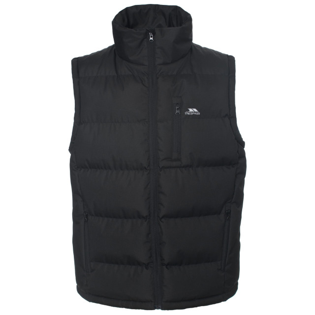 Trespass Heren clasp gewatteerde bodywarmer UTTP849_black large