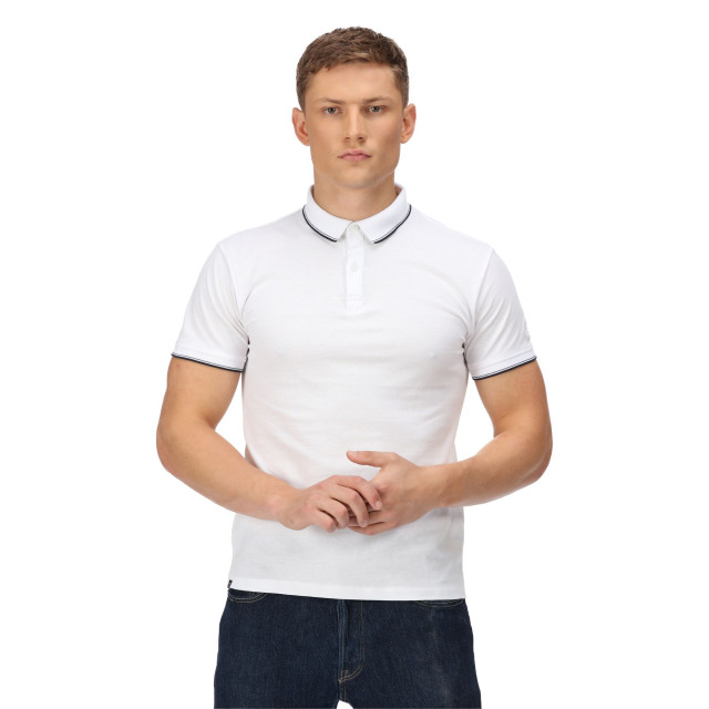 Regatta Heren tadeo polo shirt UTRG7226_white large