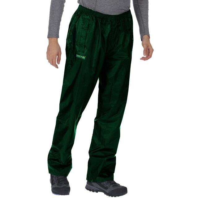 Regatta Grote buiten mens outdoor classics stormbreak waterdichte overtrousers UTRG1231_darkolive large