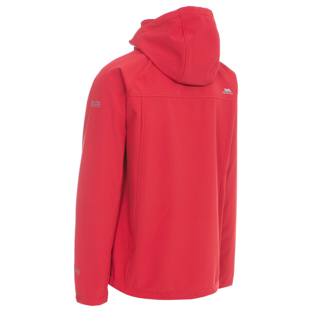 Trespass Heren accelerator ii waterbestendige softshell jas UTTP3263_red large