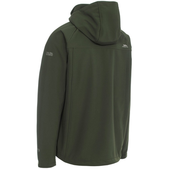 Trespass Heren accelerator ii waterbestendige softshell jas UTTP3263_olive large