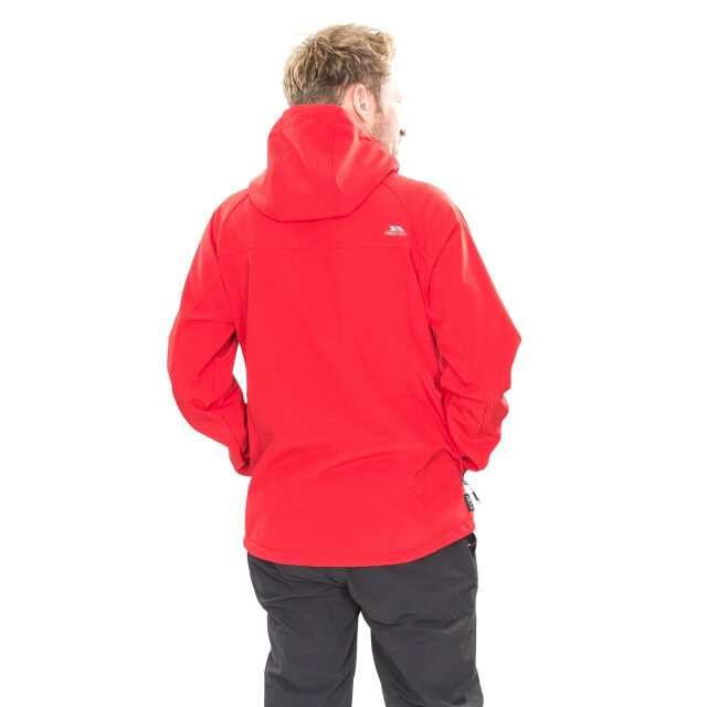 Trespass Heren accelerator ii waterbestendige softshell jas UTTP3263_red large