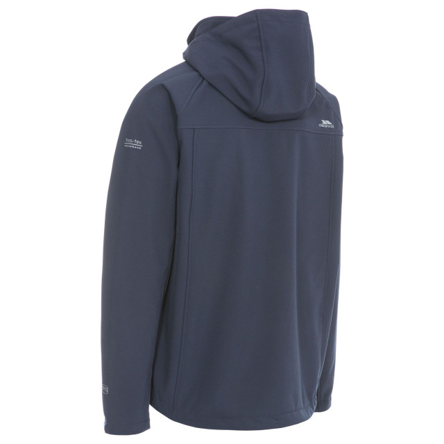 Trespass Heren accelerator ii waterbestendige softshell jas UTTP3263_navy large