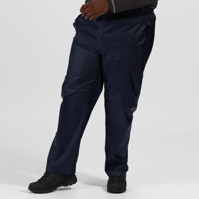 Regatta Geweldige outdoors heren klassieke pack it waterbestendige regenbroek UTRG902_navy large