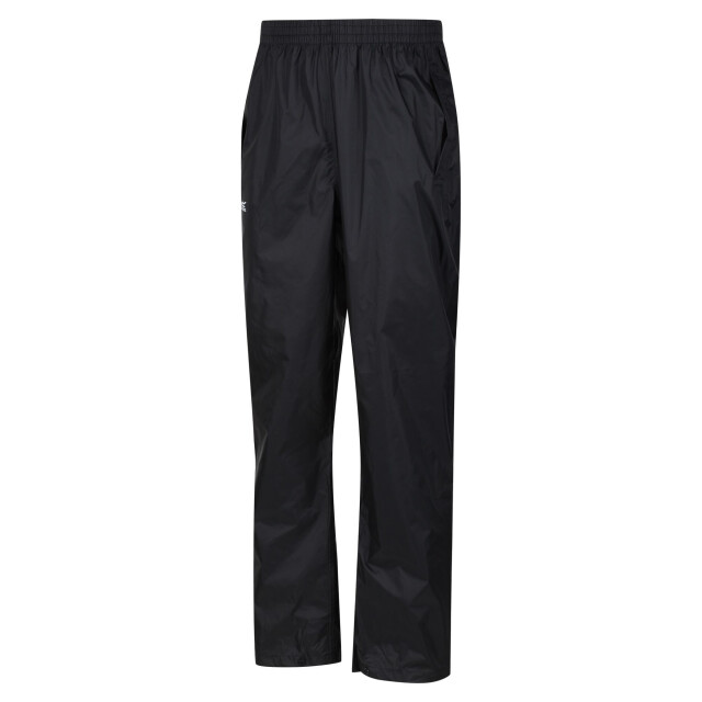 Regatta Geweldige outdoors heren klassieke pack it waterbestendige regenbroek UTRG902_black large