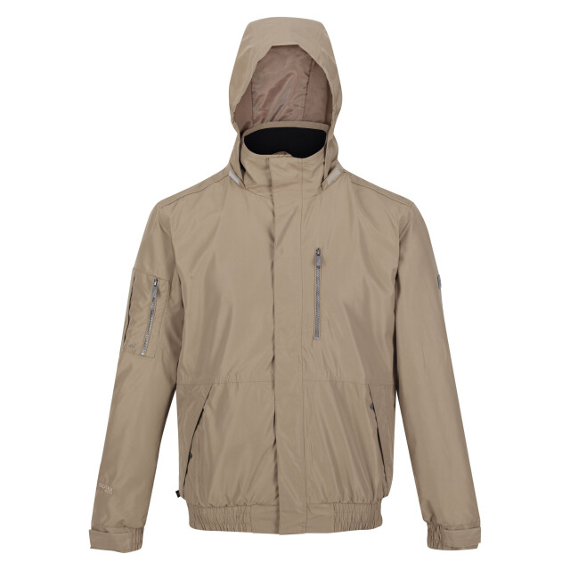 Regatta Heren feelding linear waterdichte bomber jas UTRG7702_goldsand large