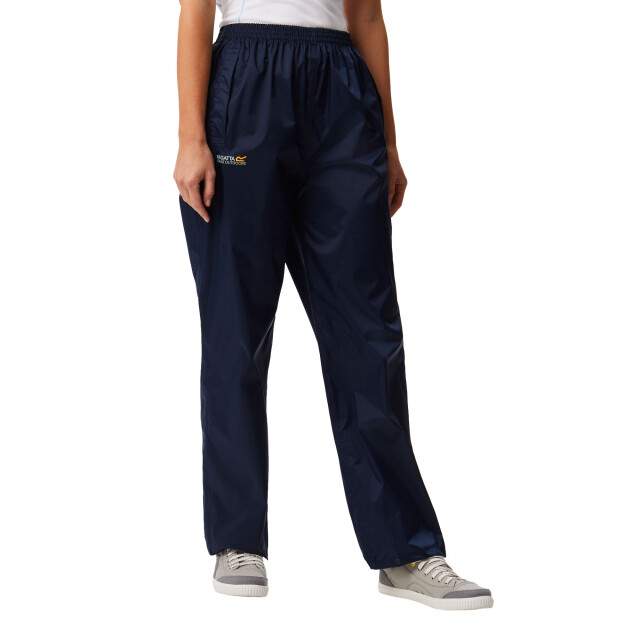Regatta Groot buitenshuis vrouwen/dames avontuurlijke technologie pakket it waterdichte overtrousers UTRG1170_midnight large