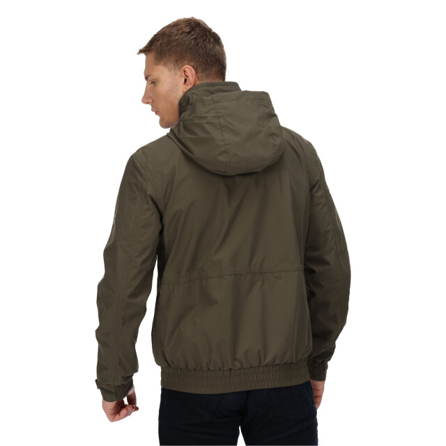 Regatta Heren feelding linear waterdichte bomber jas UTRG7702_darkkhaki large