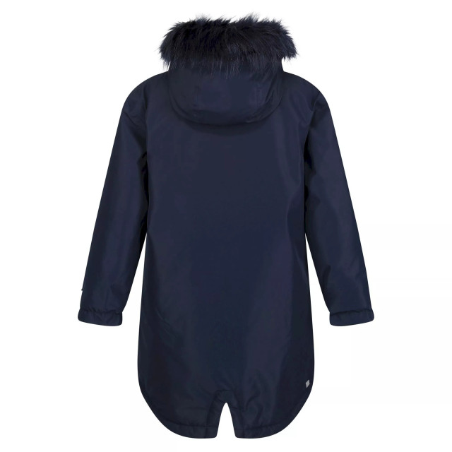 Regatta Kinderen/kinderen adelyn waterdichte parka UTRG8142_navy large