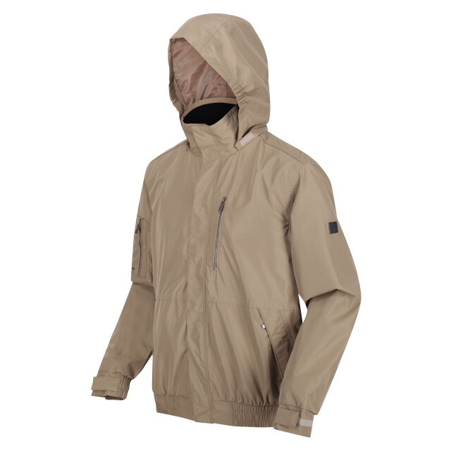 Regatta Heren feelding linear waterdichte bomber jas UTRG7702_goldsand large