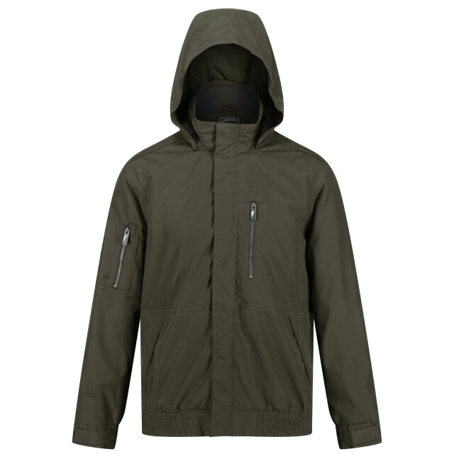 Regatta Heren feelding linear waterdichte bomber jas UTRG7702_darkkhaki large