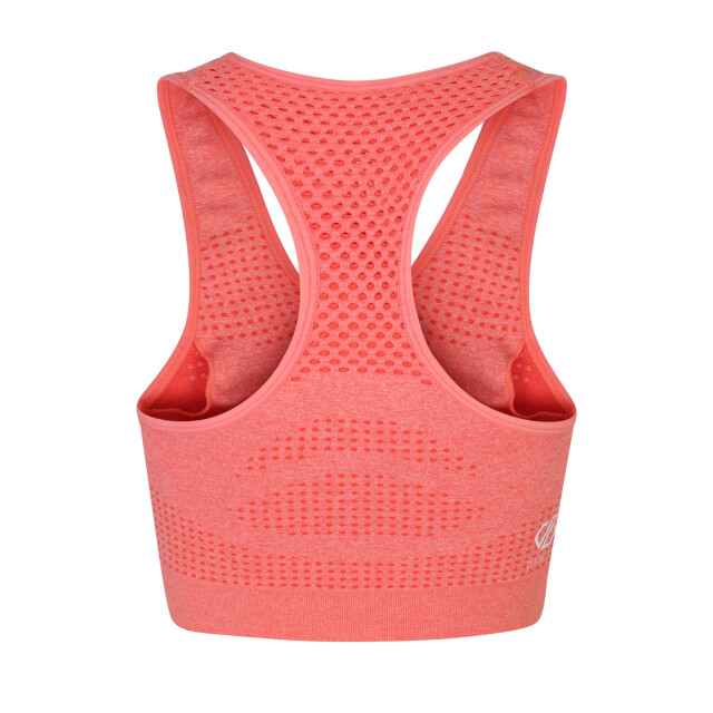 Dare2b Dames dont sweat it ii marl sportbeha UTRG7437_apricotblushpink large