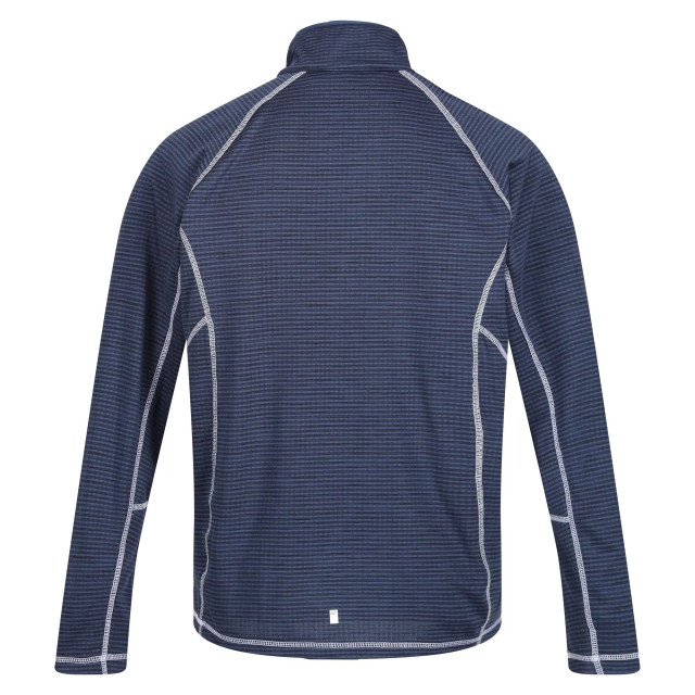 Regatta Heren yonder quick dry vochtigheid wicking half zip fleece jasje UTRG3786_admiralblue large