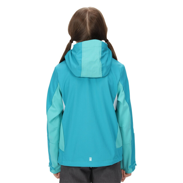 Regatta Kinder/kids acidity v soft shell jas UTRG7224_enamelturquoise large