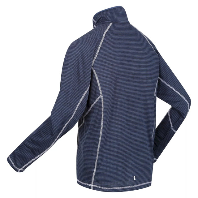 Regatta Heren yonder quick dry vochtigheid wicking half zip fleece jasje UTRG3786_admiralblue large