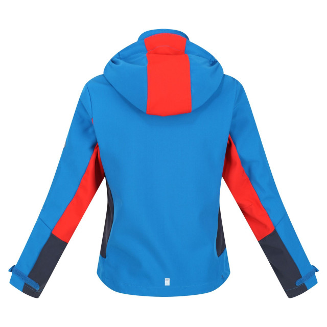 Regatta Kinder/kids acidity v soft shell jas UTRG7224_imperialbluefieryred large