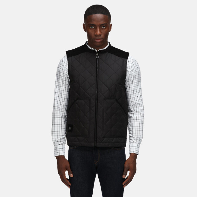 Regatta Heren moreton gewatteerde bodywarmer UTRG6947_black large