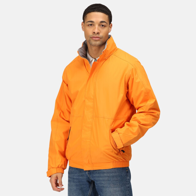 Regatta Dover waterdichte winddichte jas (thermo-guard isolatie) UTRG1425_sunorangesealgrey large
