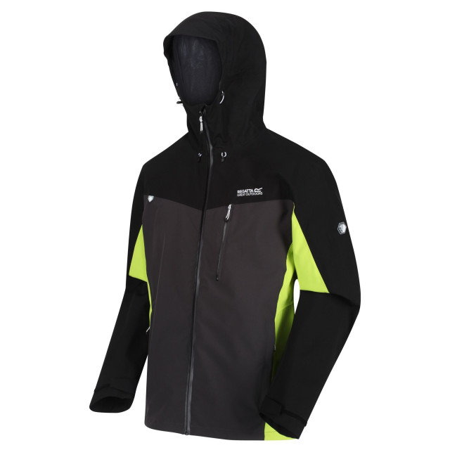 Regatta Heren birchdale waterdicht hooded jacket UTRG3474_ashblack large