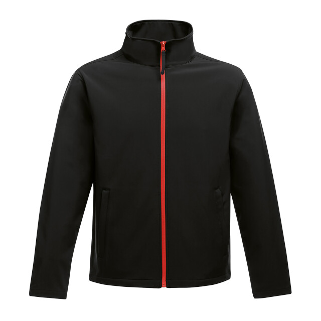 Regatta Heren ablaze printable softshell jas UTRG3560_blackclassicred large