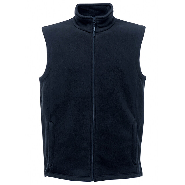 Regatta Heren micro fleece bodywarmer / gilet UTRG1624_darknavy large
