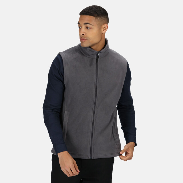 Regatta Heren micro fleece bodywarmer / gilet UTRG1624_sealgrey large