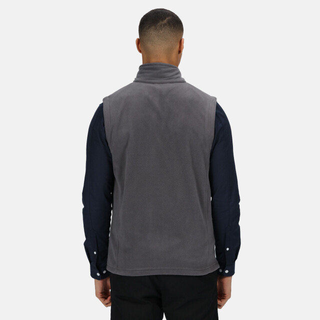 Regatta Heren micro fleece bodywarmer / gilet UTRG1624_sealgrey large