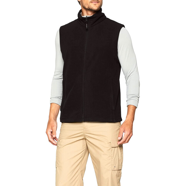 Regatta Heren micro fleece bodywarmer / gilet UTRG1624_black large