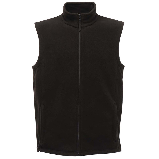 Regatta Heren micro fleece bodywarmer / gilet UTRG1624_black large