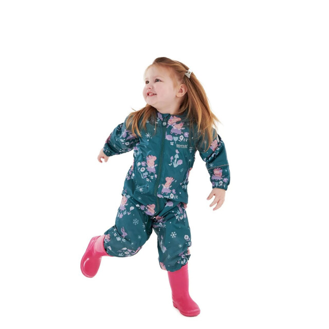 Regatta Kinderen/kinderen peppa pig konijn snowsuit UTRG8321_dragonfly large