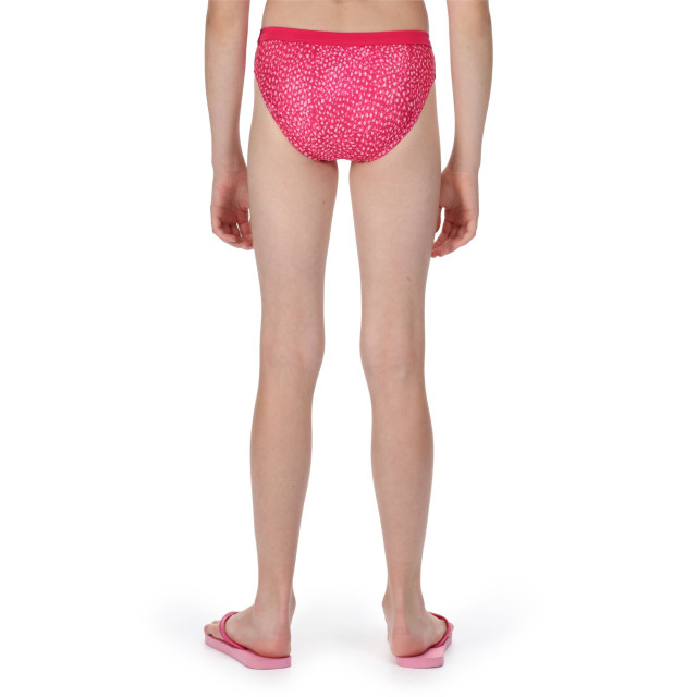 Regatta Meisjes hosanna animal print bikinibroekje UTRG7215_pinkfushion large