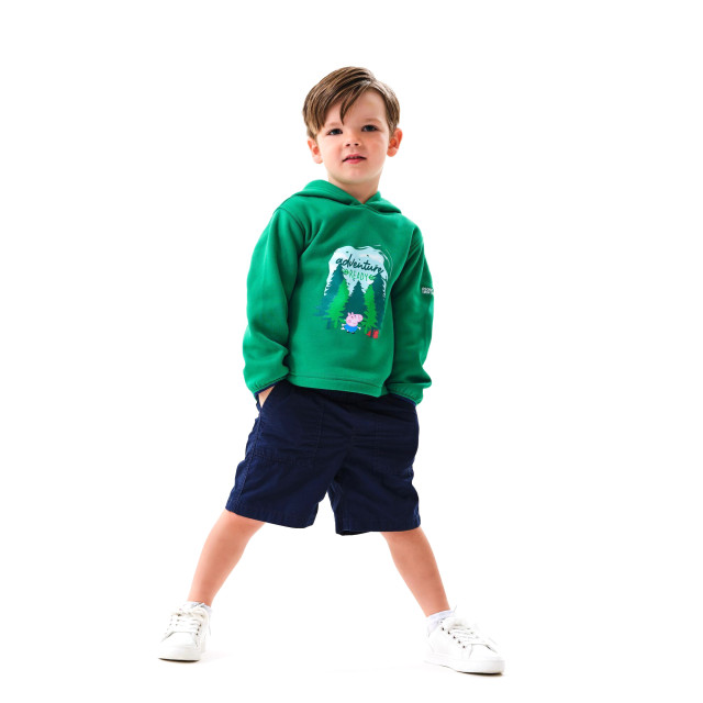 Peppa Pig Kinder/kids bos hoodie UTRG5919_jellybeangreen large