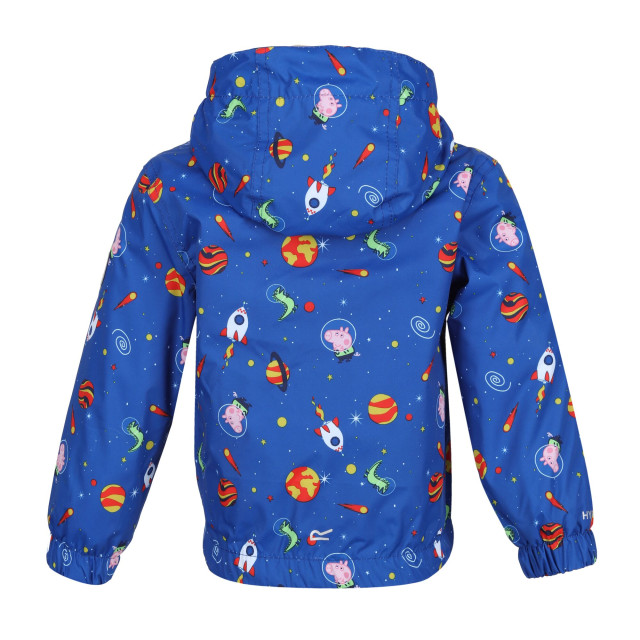 Regatta Kinder/kids muddy puddle peppa pig kosmisch gewatteerd jasje UTRG6739_surfspray large