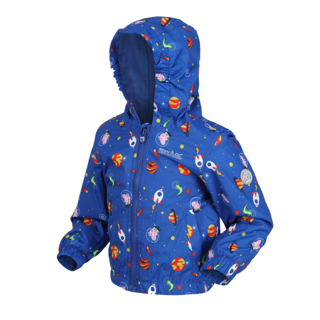 Regatta Kinder/kids muddy puddle peppa pig kosmisch gewatteerd jasje UTRG6739_surfspray large