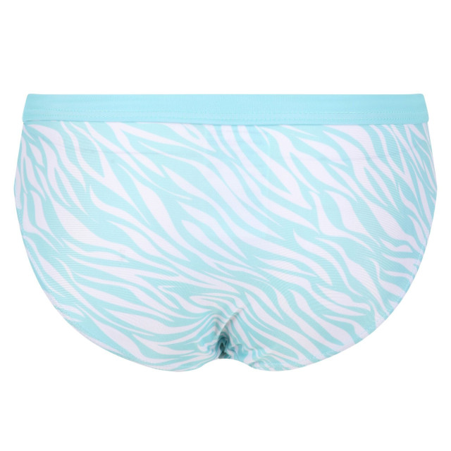 Regatta Meisjes hosanna zebra print bikinibroekje UTRG7214_arubablue large
