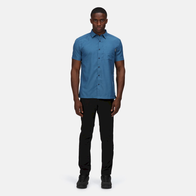 Regatta Heren mindano vi shirt met korte mouwen en opdruk UTRG7398_dynastyblue large